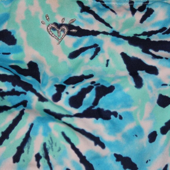 Multi Color 2 Pcs Justice Bikini Swimsuit Size 14 - Picture 9 of 12